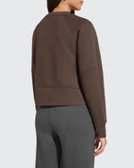 G4Free - Flurrylux Cropped Crewneck Fleece Lined Pullover  Sweatshirts -GF25F756CF-XS