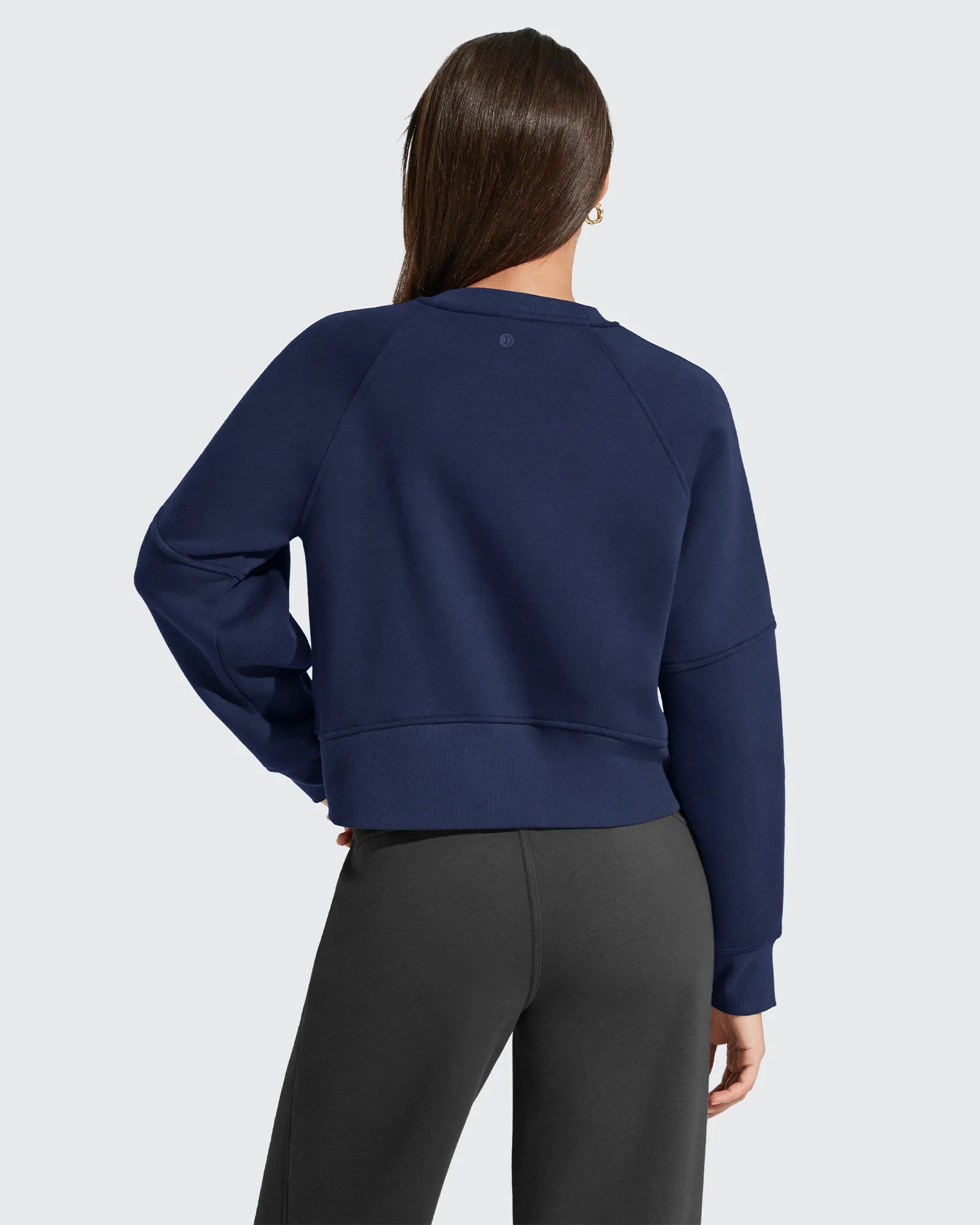 G4Free - Flurrylux Cropped Crewneck Fleece Lined Pullover  Sweatshirts -GF25F756CF-XS