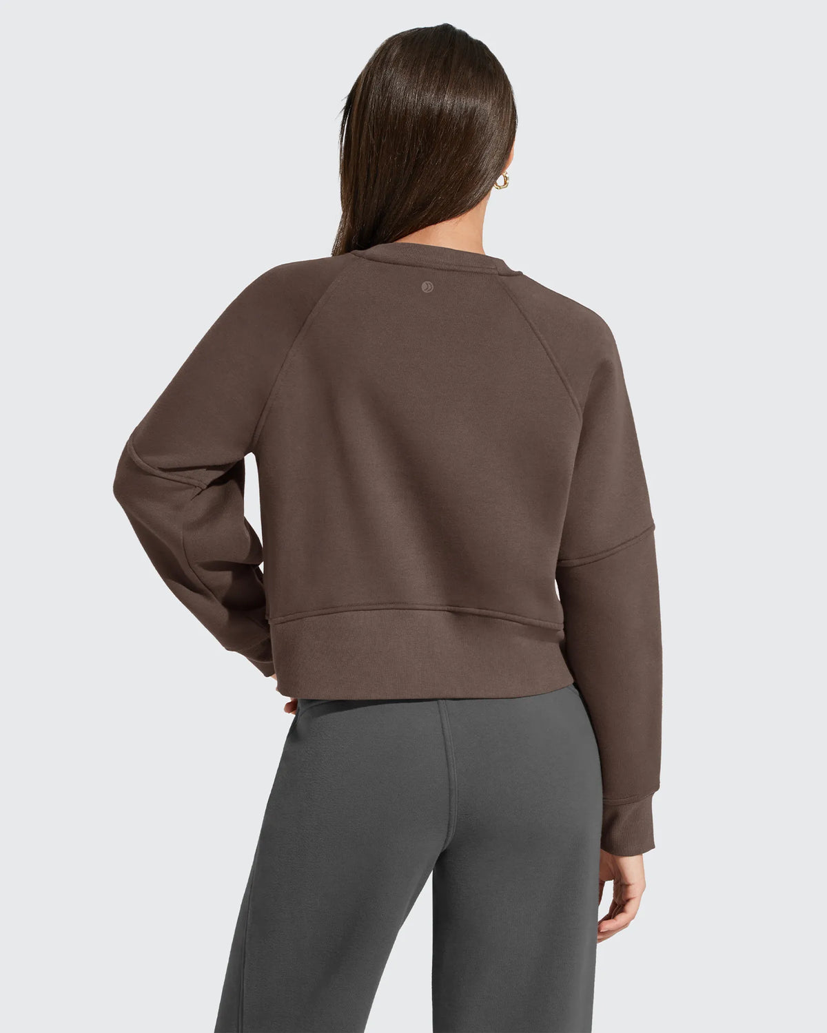 G4Free - Flurrylux Cropped Crewneck Fleece Lined Pullover  Sweatshirts -GF25F756CF-XS