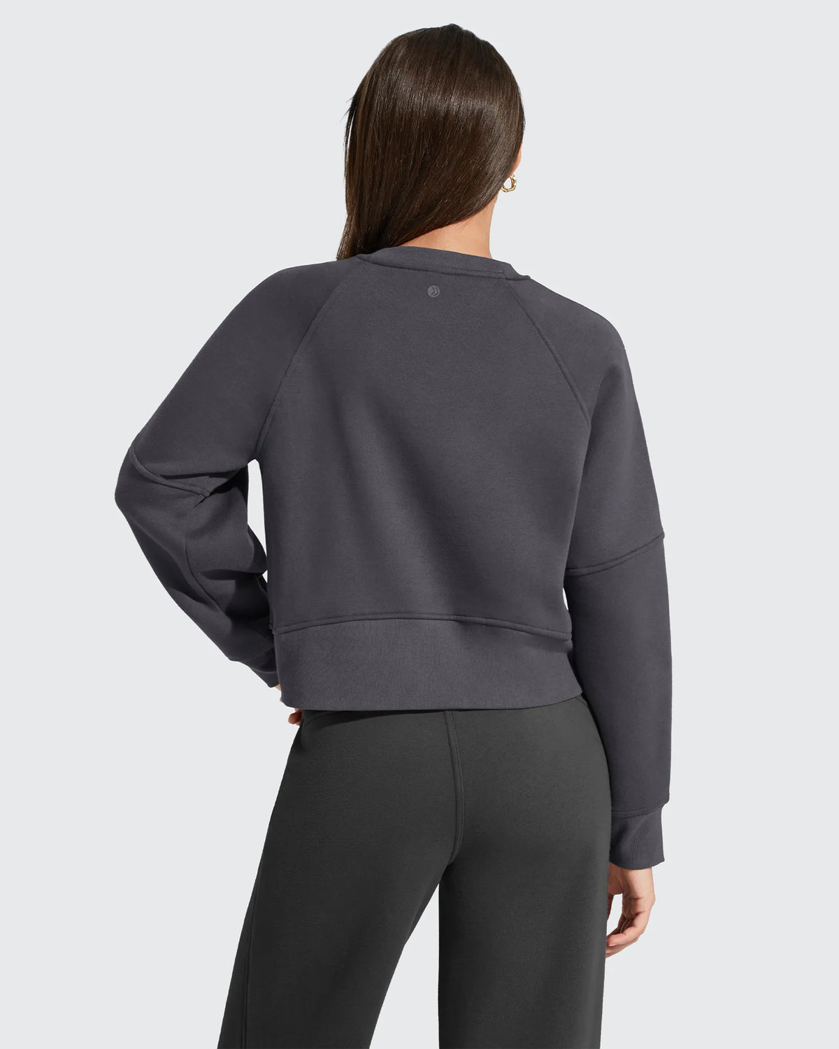 G4Free - Flurrylux Cropped Crewneck Fleece Lined Pullover  Sweatshirts -GF25F756CF-XS