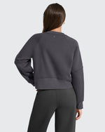 G4Free - Flurrylux Cropped Crewneck Fleece Lined Pullover  Sweatshirts -GF25F756CF-XS