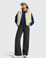G4Free - Flurrylux Cropped Crewneck Fleece Lined Pullover  Sweatshirts -GF25F756CF-XS