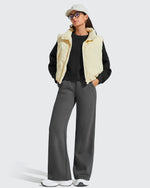 G4Free - Flurrylux Cropped Crewneck Fleece Lined Pullover  Sweatshirts -GF25F756CF-XS