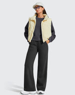 G4Free - Flurrylux Cropped Crewneck Fleece Lined Pullover  Sweatshirts -GF25F756CF-XS