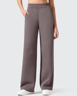 G4Free - Flurrylux Elastic Waist Cotton Fleece Lined Sweatpants -GF25J653AF-XS