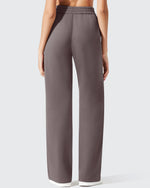 G4Free - Flurrylux Elastic Waist Cotton Fleece Lined Sweatpants -GF25J653AF-XS