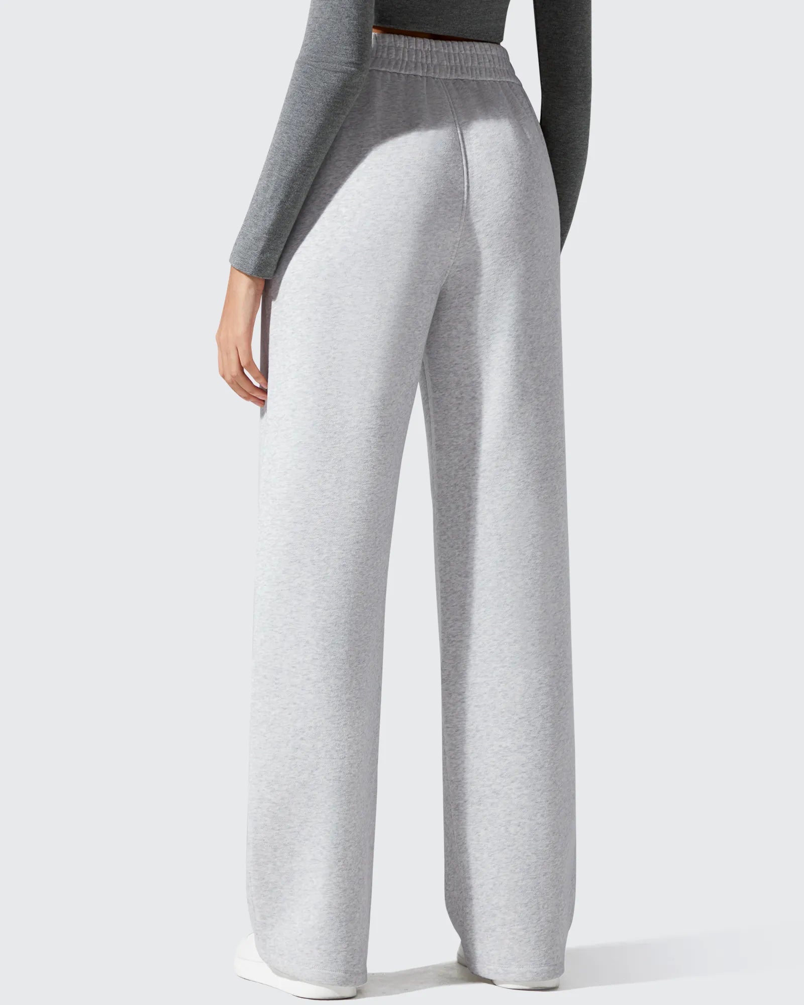 G4Free - Flurrylux Elastic Waist Cotton Fleece Lined Sweatpants -GF25J653AF-XS