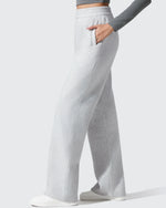 G4Free - Flurrylux Elastic Waist Cotton Fleece Lined Sweatpants -GF25J653AF-XS