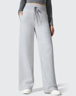 G4Free - Flurrylux Fleece Lined Drawstring Cotton Thermal Pants -GF25J707AF-XS