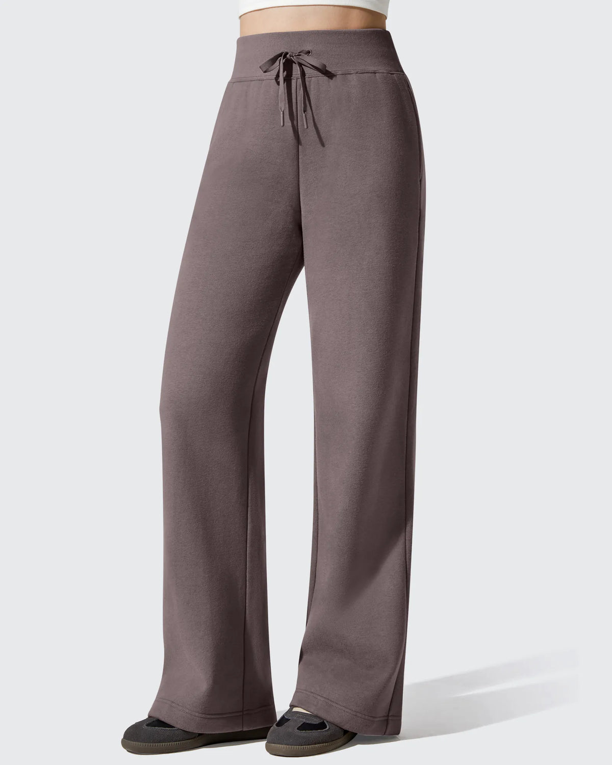 G4Free - Flurrylux Fleece Lined Drawstring Cotton Thermal Pants -GF25J707AF-XS