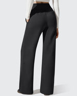 G4Free - Flurrylux Fleece Lined Drawstring Cotton Thermal Pants -GF25J707AF-XS