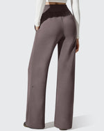 G4Free - Flurrylux Fleece Lined Drawstring Cotton Thermal Pants -GF25J707AF-XS