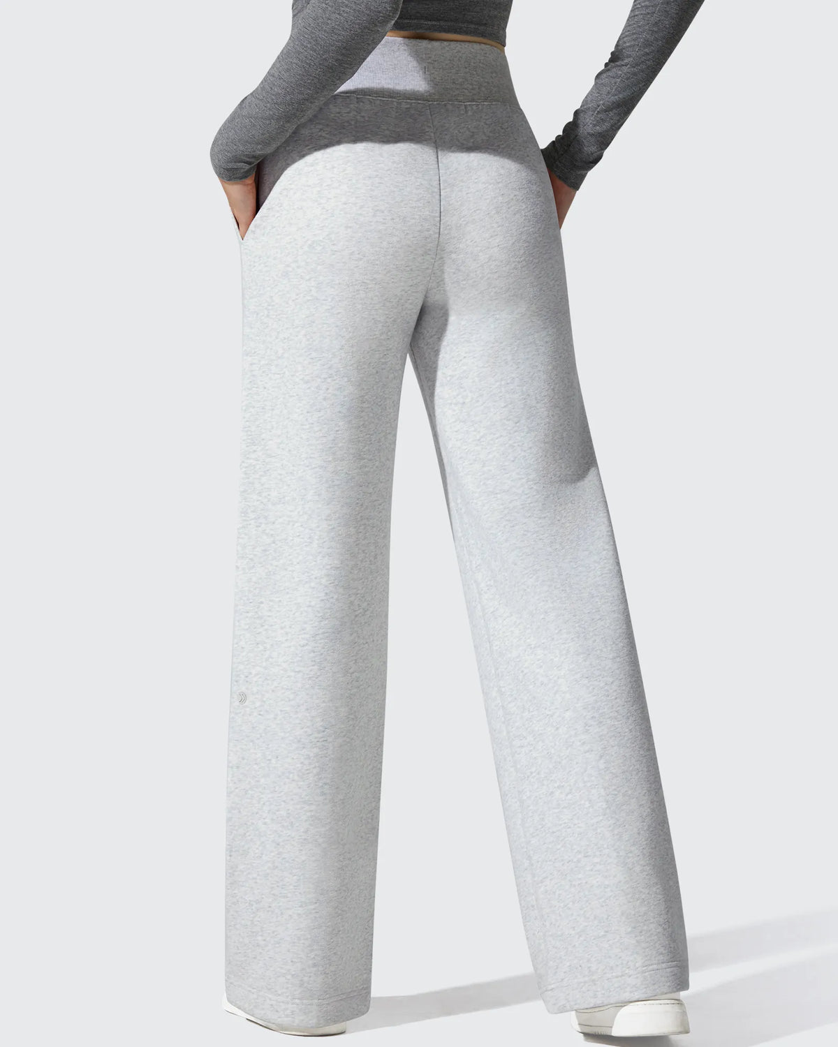 G4Free - Flurrylux Fleece Lined Drawstring Cotton Thermal Pants -GF25J707AF-XS