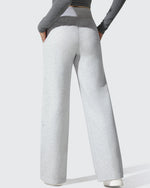 G4Free - Flurrylux Fleece Lined Drawstring Cotton Thermal Pants -GF25J707AF-XS