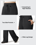 G4Free - Flurrylux Fleece Lined Drawstring Cotton Thermal Pants -GF25J707AF-XS