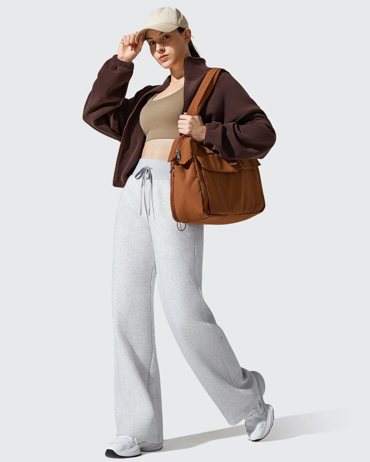G4Free - Flurrylux Fleece Lined Drawstring Cotton Thermal Pants -GF25J707AF-XS
