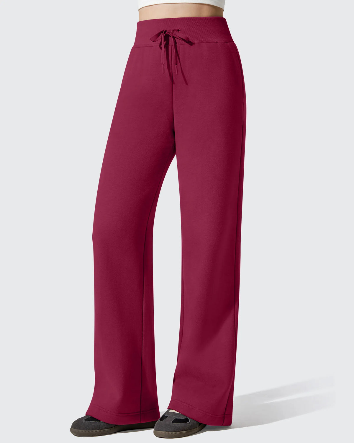 G4Free - Flurrylux Fleece Lined Drawstring Cotton Thermal Pants -GF25J707AF-XS