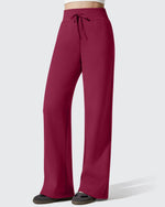 G4Free - Flurrylux Fleece Lined Drawstring Cotton Thermal Pants -GF25J707AF-XS