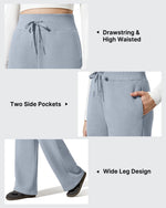 G4Free - Flurrylux Fleece Lined Drawstring Cotton Thermal Pants -GF25J707AF-XS