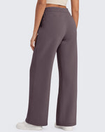 G4Free - Flurrylux Fleece Lined Drawstring High-Waist Pants -GF24J280CA-S