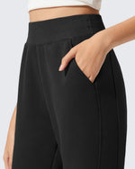 G4Free - Flurrylux Fleece Lined Loose Flare Sweatpants -GF25A602AF-XS