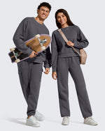 G4Free - Flurrylux Men's Cotton Fleece Lined Crewneck Pullover -GF25FM680AF-XS