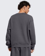 G4Free - Flurrylux Men's Cotton Fleece Lined Crewneck Pullover -GF25FM680AF-XS