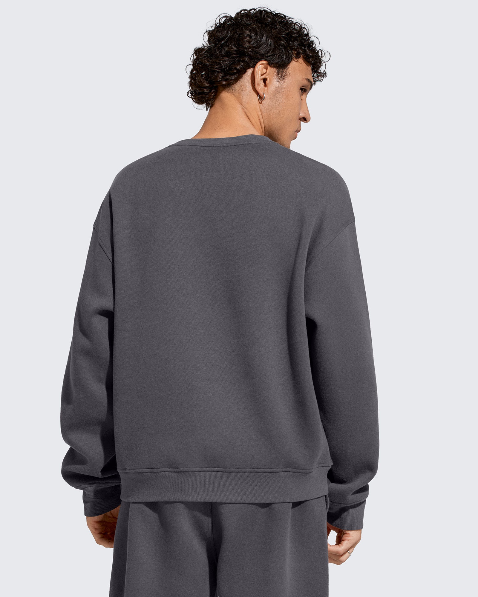 G4Free - Flurrylux Men's Cotton Fleece Lined Crewneck Pullover -GF25FM680AF-XS