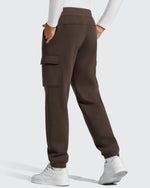 G4Free - Flurrylux Men's Cotton Fleece-Lined  Drawstring Cargo Pants -GF25DM689BA-S