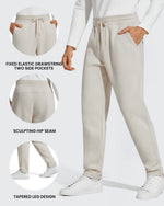 G4Free - Flurrylux Men's Fleece-Lined Drawstring Cotton Straight Leg Pants -GF25DM687DA-S