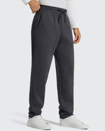 G4Free - Flurrylux Men's Fleece-Lined Drawstring Cotton Straight Leg Pants -GF25DM687DA-S