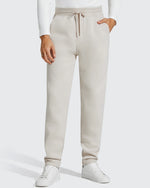 G4Free - Flurrylux Men's Fleece-Lined Drawstring Cotton Straight Leg Pants -GF25DM687DA-S