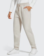 G4Free - Flurrylux Men's Fleece-Lined Drawstring Cotton Straight Leg Pants -GF25DM687DA-S