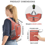 G4Free - G4Free 10L/15L Lightweight Hiking Backpack -TN22B044A