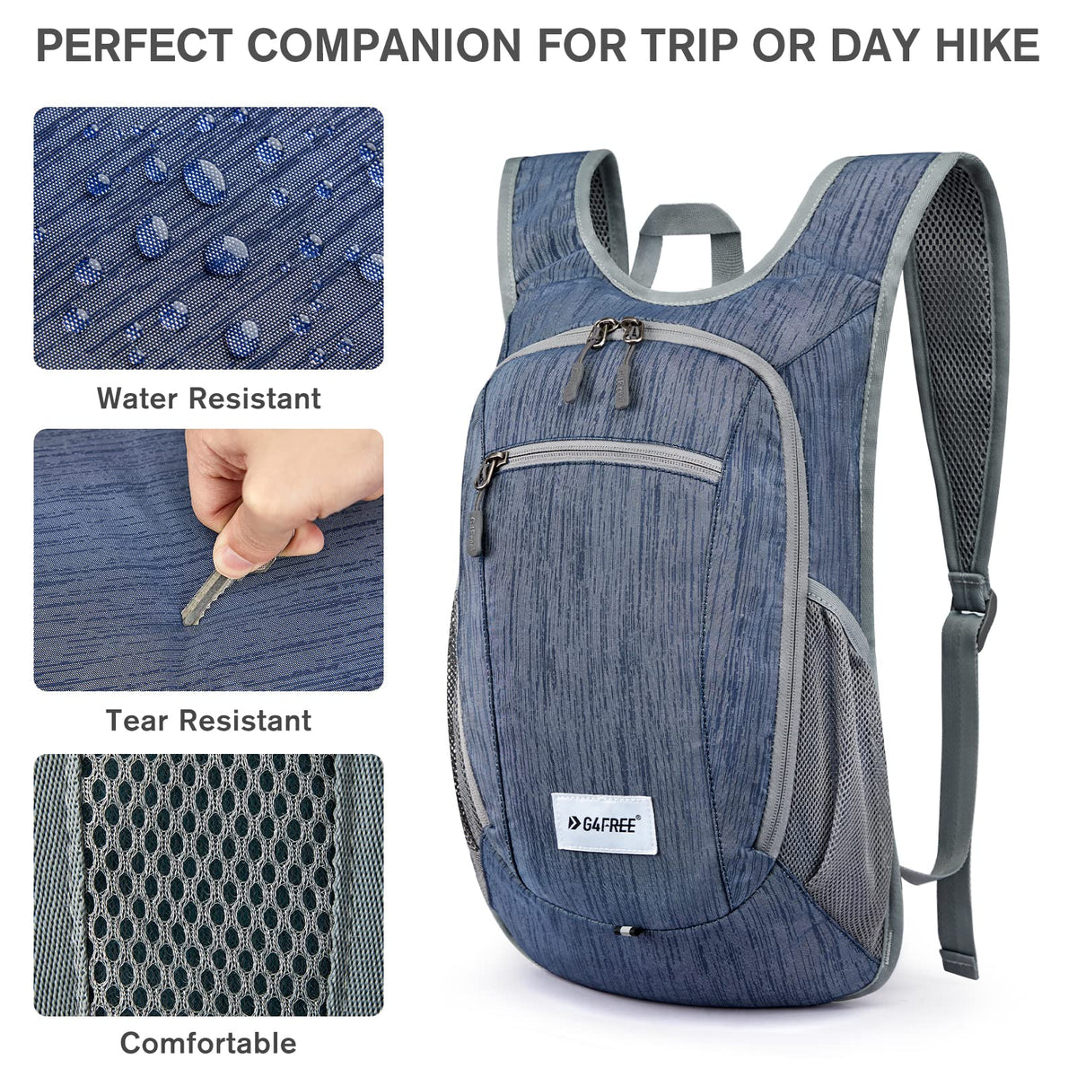 G4Free - G4Free 10L/15L Lightweight Hiking Backpack -TN22B044A