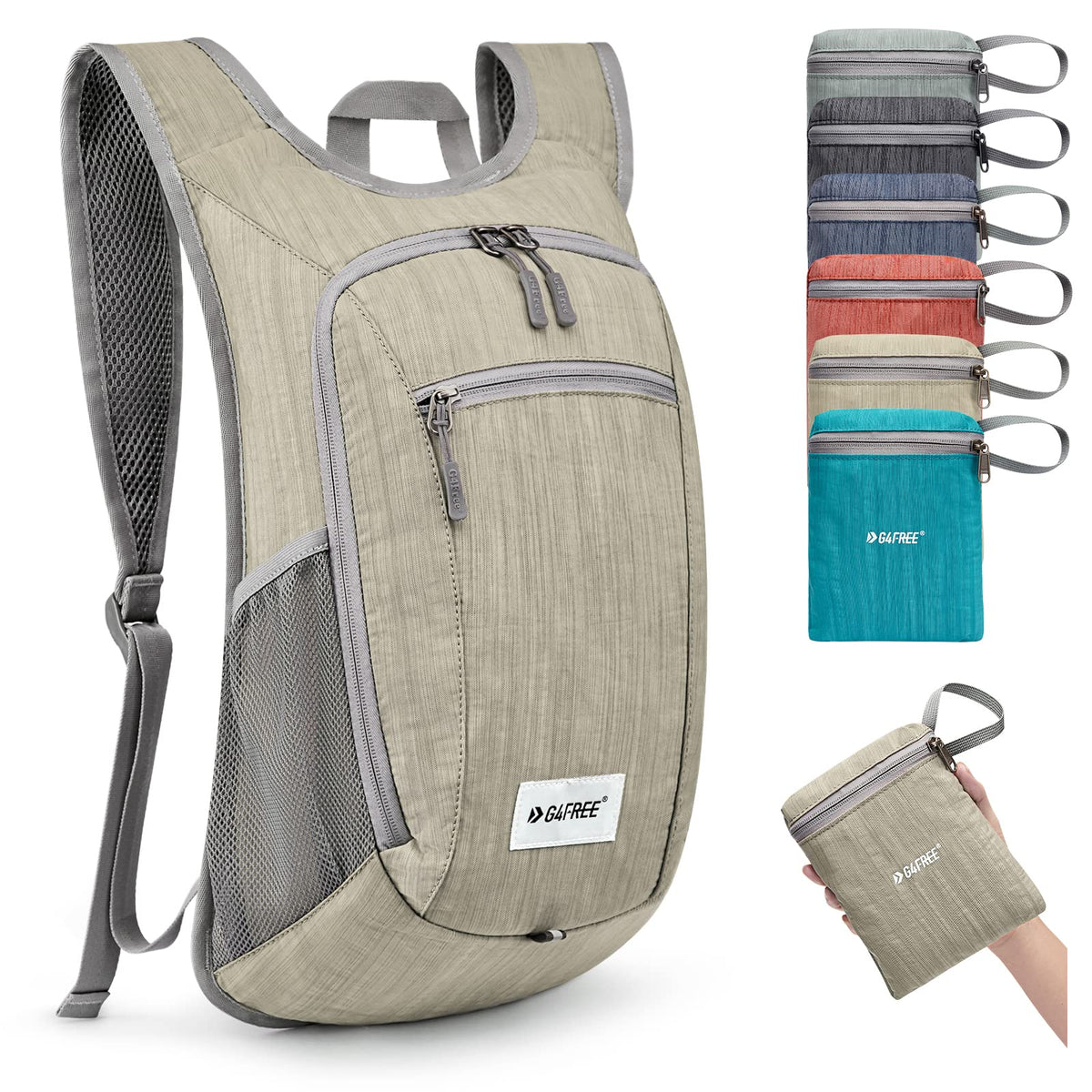 G4Free - G4Free 10L/15L Lightweight Hiking Backpack -TN22B044E