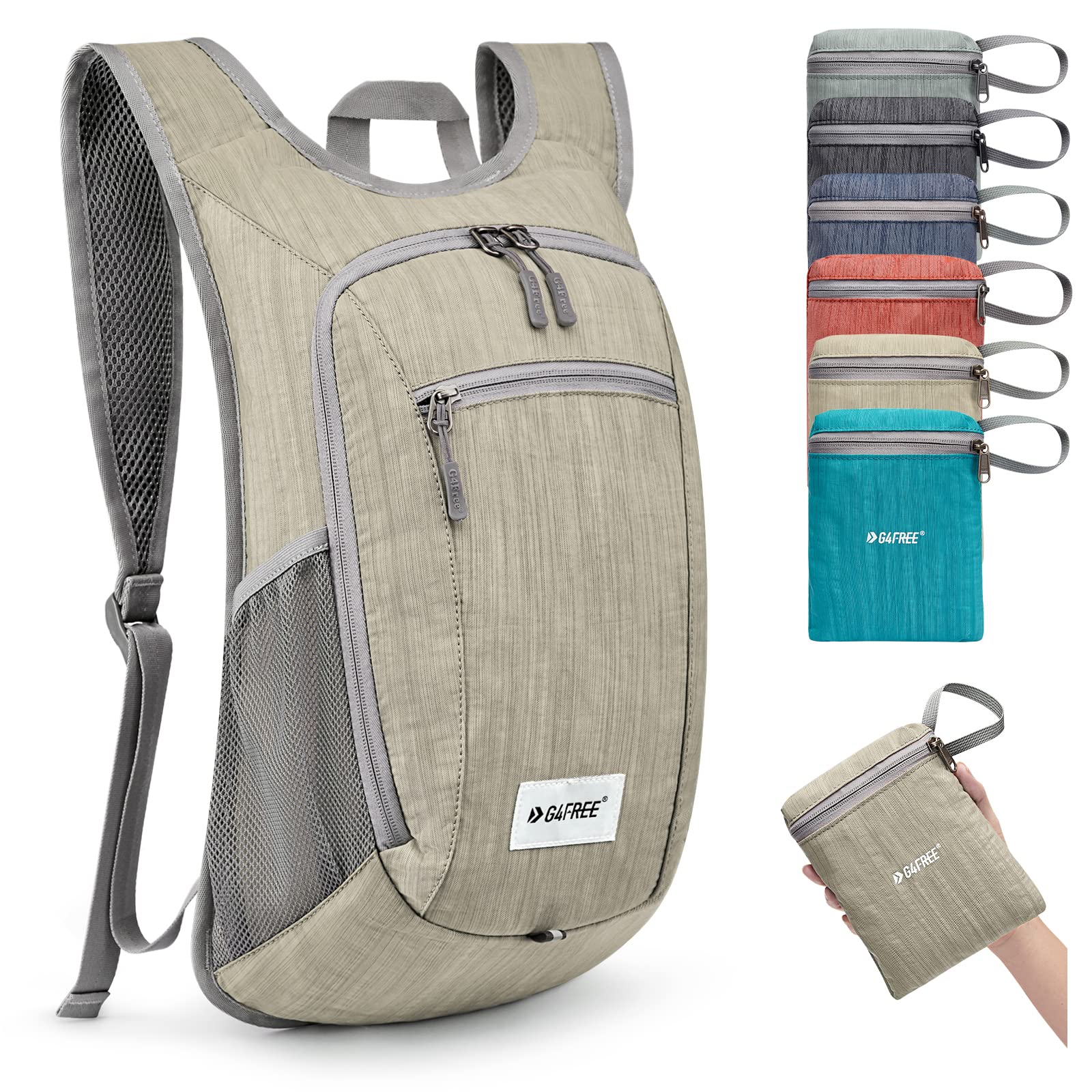 G4Free - G4Free 10L/15L Lightweight Hiking Backpack -TN22B044E