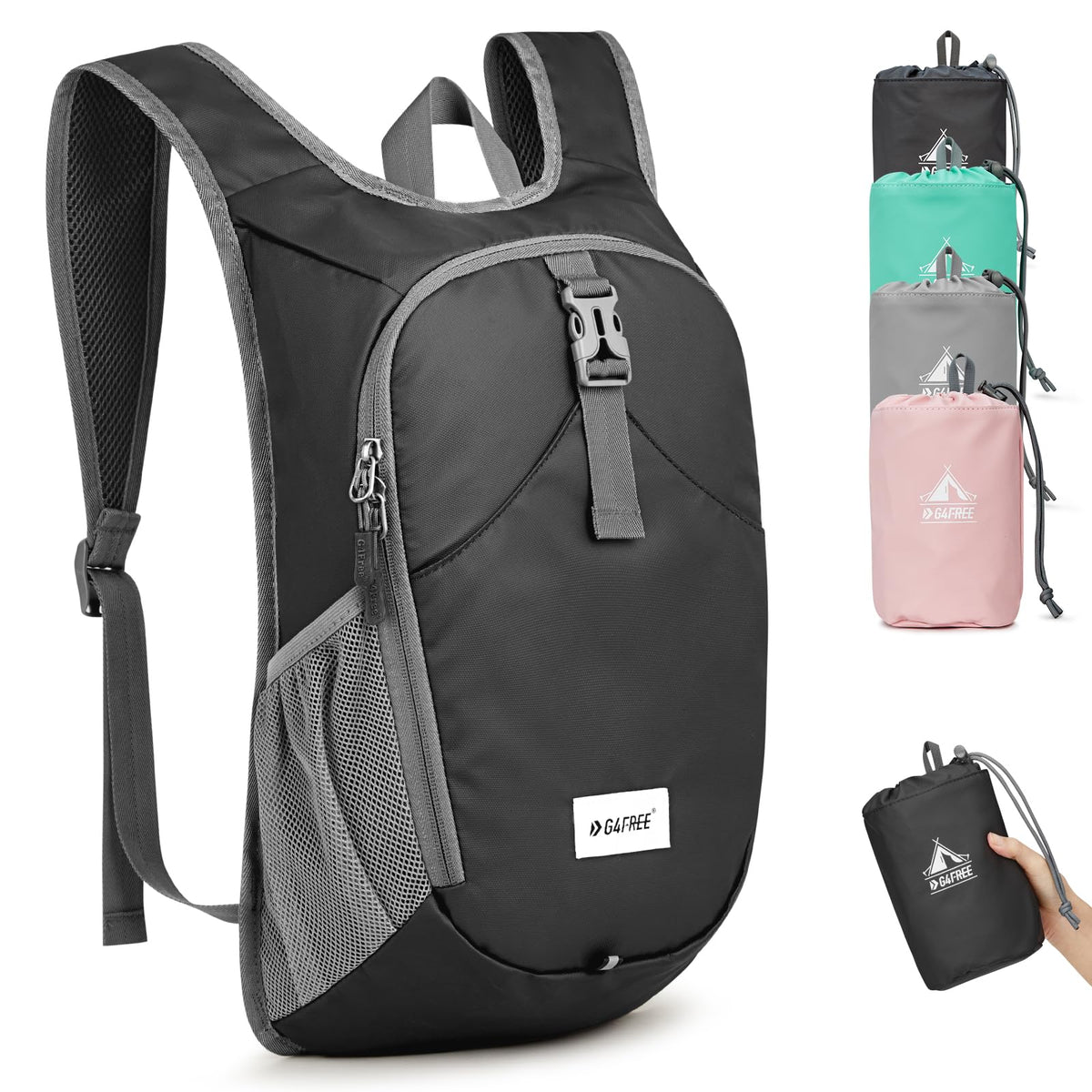 G4Free - G4Free 10L Lightweight Small Hiking Backpack -TN23B228A