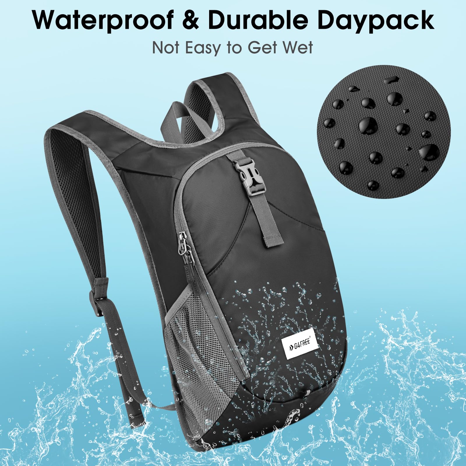 G4Free - G4Free 10L Lightweight Small Hiking Backpack -TN23B228A