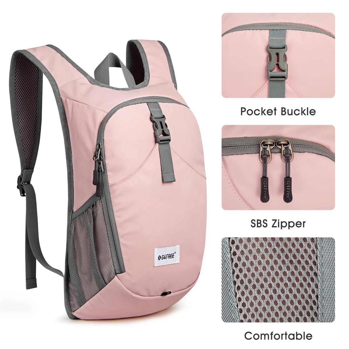 G4Free - G4Free 10L Lightweight Small Hiking Backpack -TN23B228A
