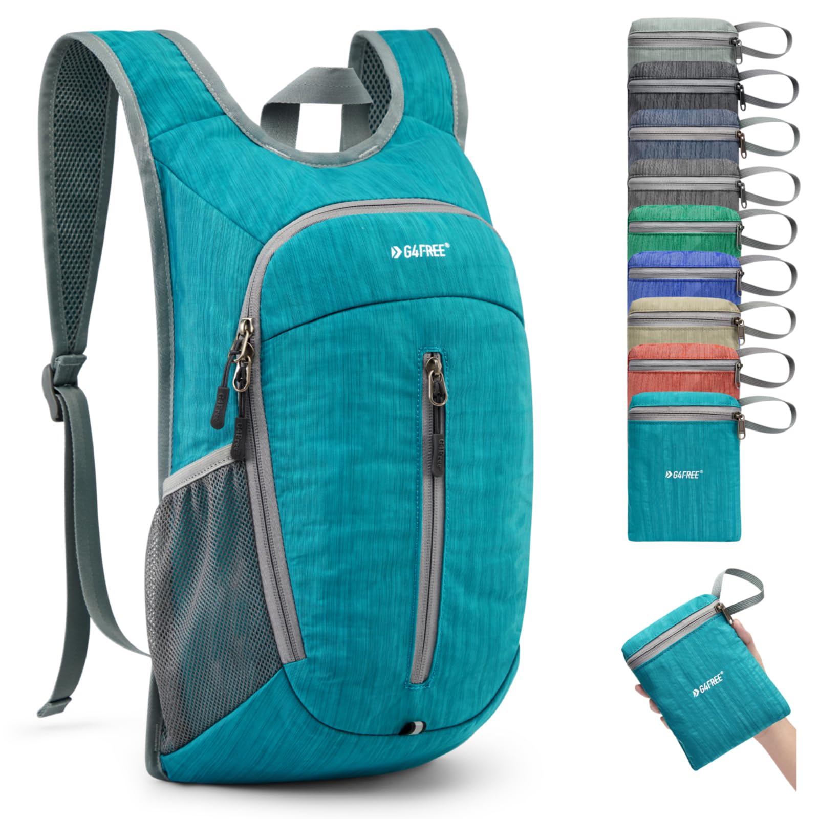 G4Free - G4Free 10L Small Travel Hiking Daypack -TN22B157D