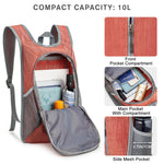 G4Free - G4Free 10L Small Travel Hiking Daypack -TN22B157E