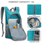 G4Free - G4Free 10L Small Travel Hiking Daypack -TN22B157E