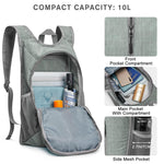 G4Free - G4Free 10L Small Travel Hiking Daypack -TN22B157E
