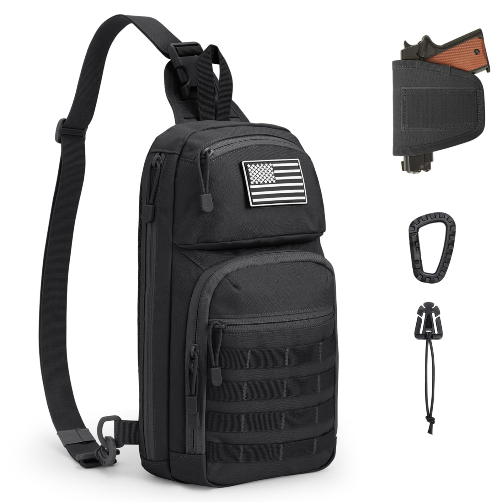 G4Free - G4Free 10L Tactical EDC Sling Bag -TN23B216A