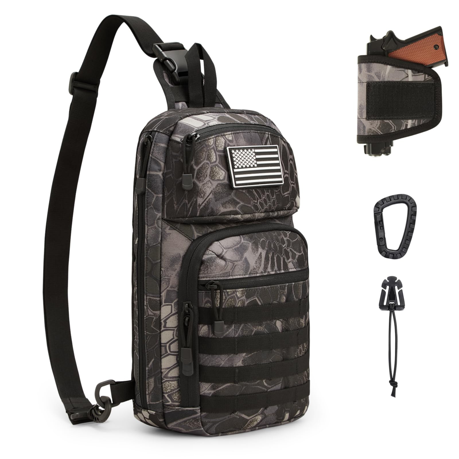 G4Free - G4Free 10L Tactical EDC Sling Bag -TN23B216B