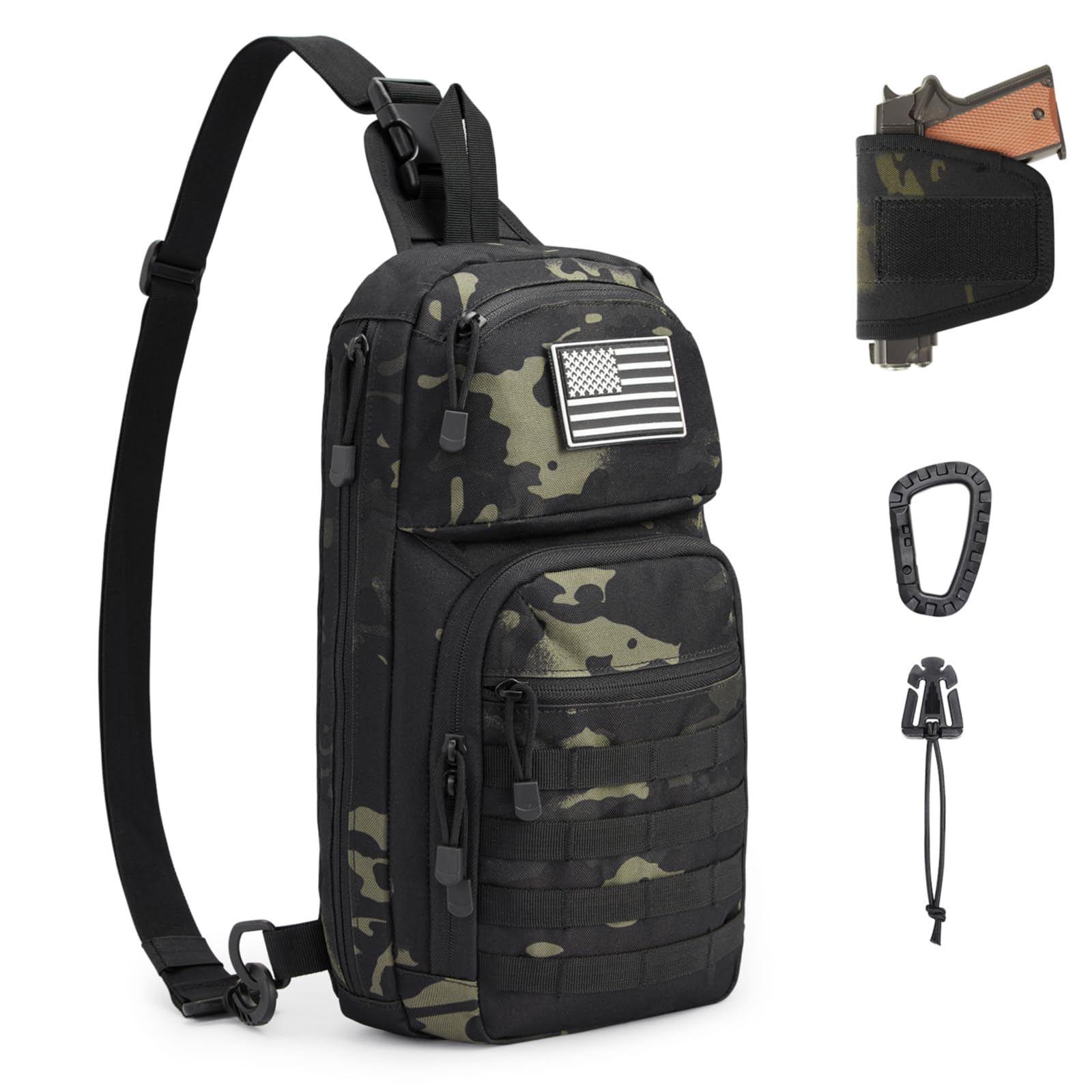 G4Free - G4Free 10L Tactical EDC Sling Bag -TN23B216B