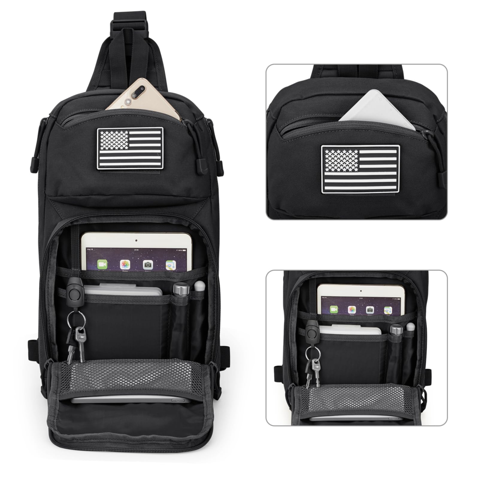 G4Free - G4Free 10L Tactical EDC Sling Bag -TN23B216B