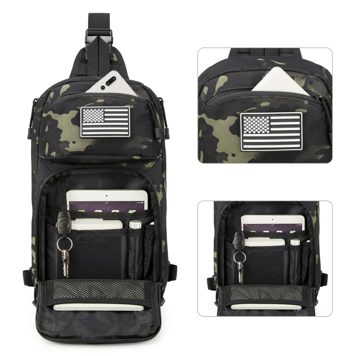 G4Free - G4Free 10L Tactical EDC Sling Bag -TN23B216B