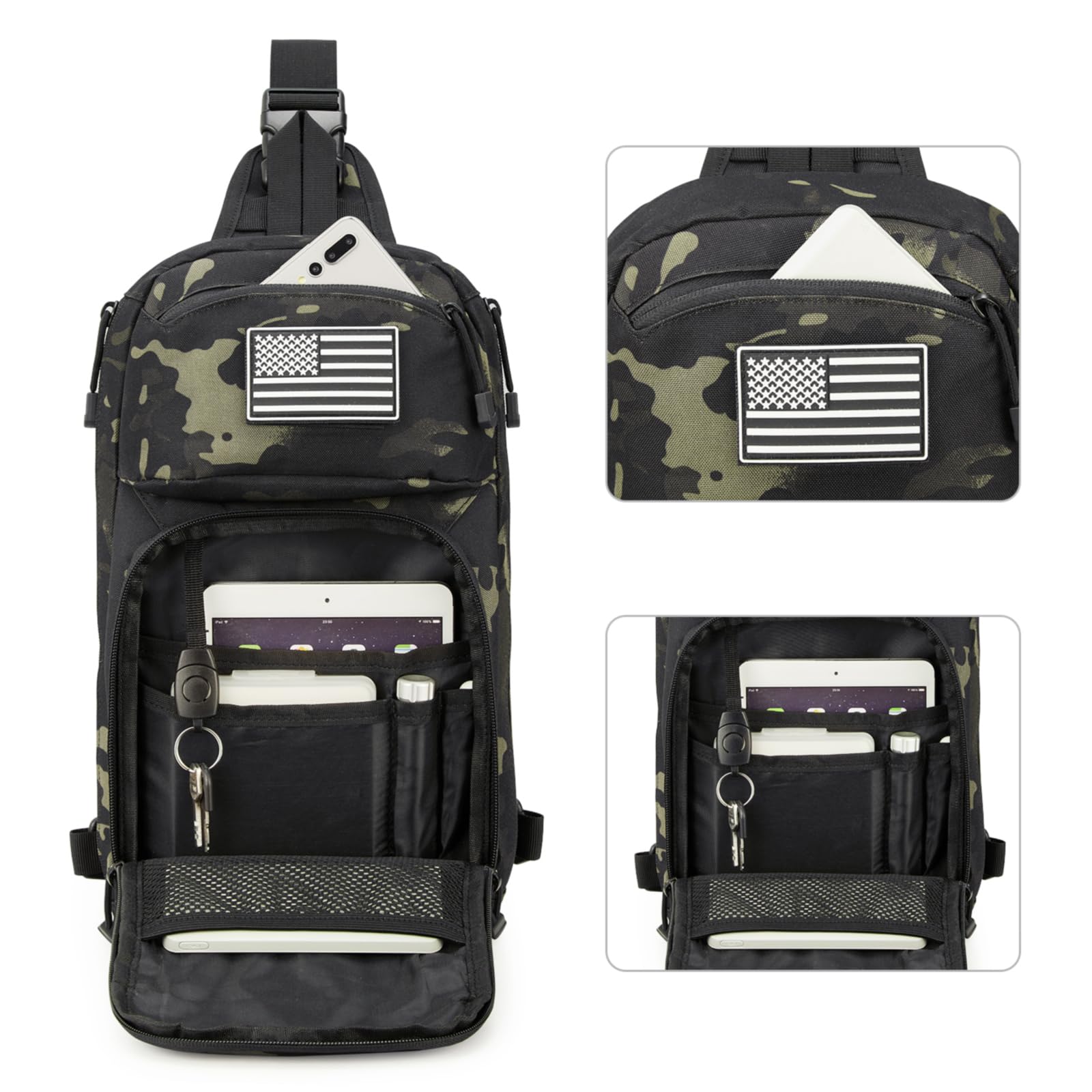 G4Free - G4Free 10L Tactical EDC Sling Bag -TN23B216B